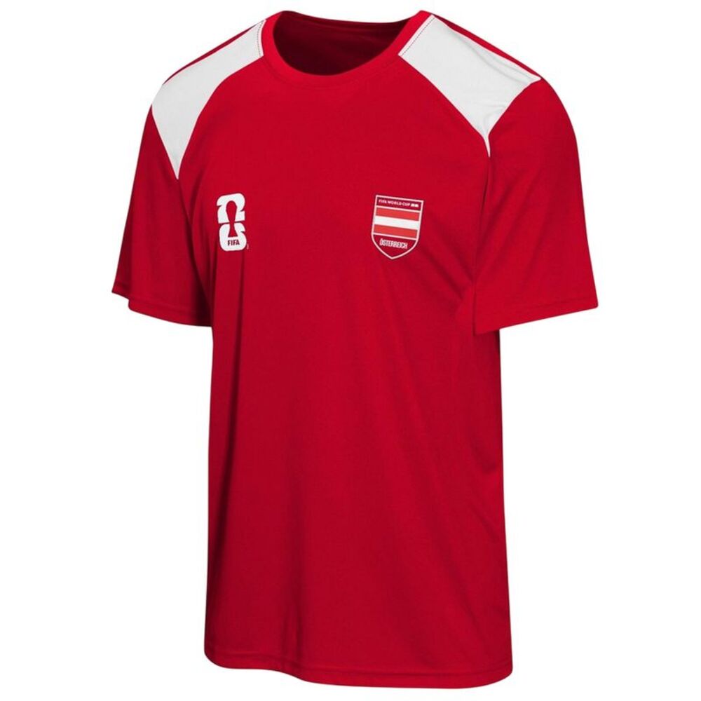 Austria Childrens/Kids FIFA World Cup 26 T-Shirt / Red